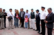 En las inmediaciones del sector El Faro de La Serena, distintos organismos hicieron un importante llamado a tomar conciencia durante el periodo estival sobre el impacto que genera el ingreso de vehículos a la zona costera, debido al daño que genera al ecosistema y a las aves que allí nidifican.
