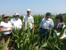 En el marco del Convenio de Cooperación firmado entre Chile y Francia, funcionarios del Servicio Agrícola y Ganadero (SAG), encabezados por el Jefe de la División de Semillas -Jaime Ibieta- junto a profesionales de la división y de la región de O´Higgins; recibieron la visita del equipo técnico del Control Nacional de Oleaginosas y del Proceso de Inspección de cultivos del Service Officiel de Contrôle et de Certification (SOC) de Francia.