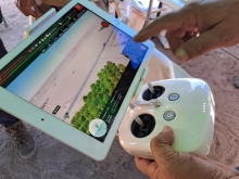 Innovación para el control de plagas: Con drones SAG libera ejemplares estériles de moscas de la fruta en oasis de Pica