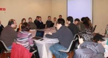 Equipo de Lobesia y funcionarios SAG reunidos.